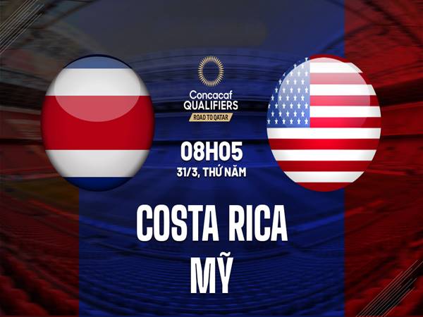 Soi kèo Châu Á Costa Rica vs Mỹ, 8h05 ngày 31/3