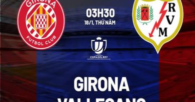 Soi kèo trận Girona vs Vallecano