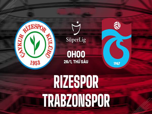 Soi kèo trận Rizespor vs Trabzonspor