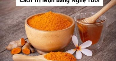 Cách trị mụn bằng nghệ tươi và mật ong