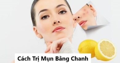 trị mụn thâm bằng chanh