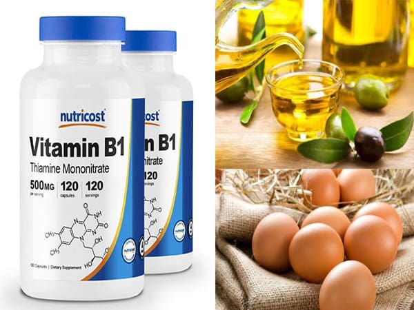 Trị rụng tóc bằng Vitamin B1 và dầu Oliu