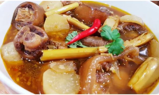 Bò hầm sả