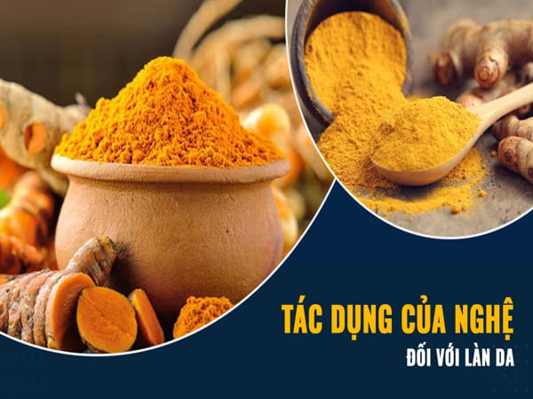 Lợi ích của tinh bột nghệ đối với làn da