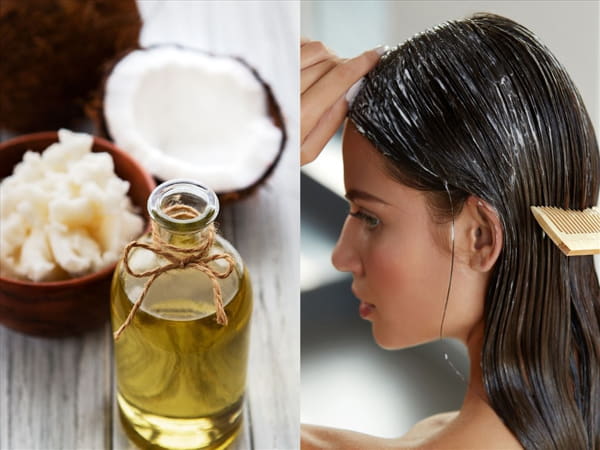 Cách trị rụng tóc bằng dầu dừa