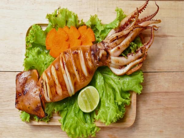 Mực nướng sa tế – món ngon từ mực với hương vị đậm đà