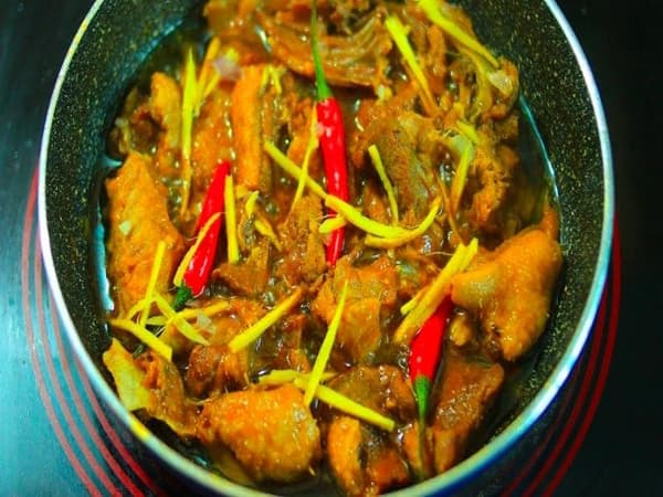 Vịt kho gừng: món ngon đậm đà, bổ dưỡng