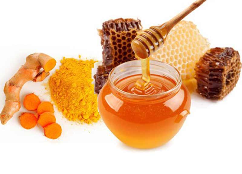 Mặt nạ nghệ và mật ong