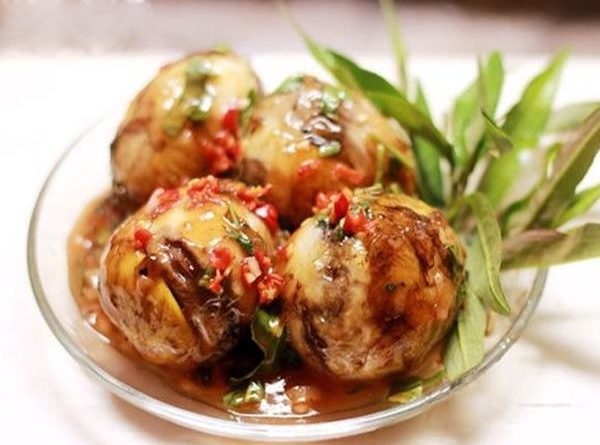 Món ngon từ trứng vịt lộn