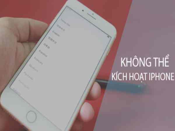 lỗi iphone chưa được kích hoạt